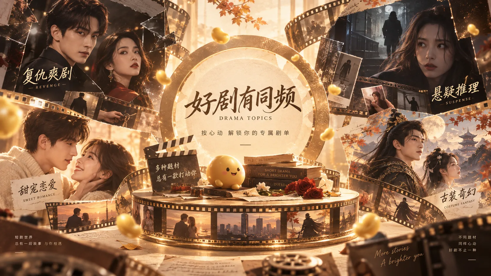 黄豆AI短剧专题内容